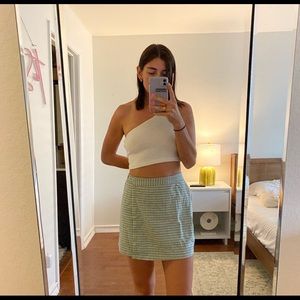 Brandy Melville light green skirt